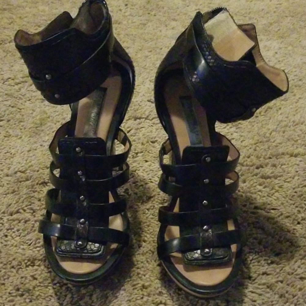 BCBGMaxAzria Runway heels.